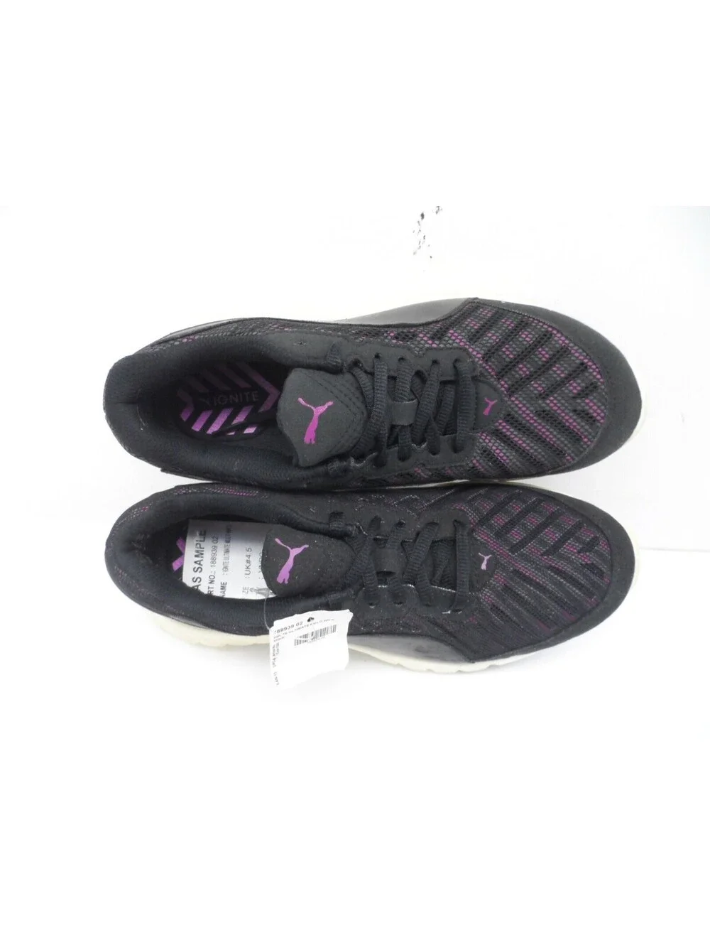 PUMA Women's Ignite Ultimate Athletic Sneakers Black/Multi-Color Size 7M